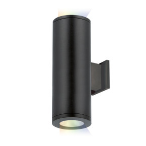 Exterior Wall Mount by W.A.C. Lighting ( 34 | DS-WD05-FS-CC-BK Tube Arch ) 