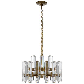Mini Chandeliers Drum Shade by Visual Comfort Signature ( 268 | ARN 5124HAB-CG bonnington ) 