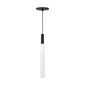 Mini Pendants Glass Down by Visual Comfort Modern ( 182 | 700TRSPPYLC1RB-LED930 Pylon ) 