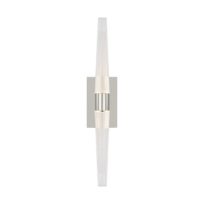 Sconces Double Glass by Visual Comfort Modern ( 182 | SLWS34427N-277 Lassell ) 