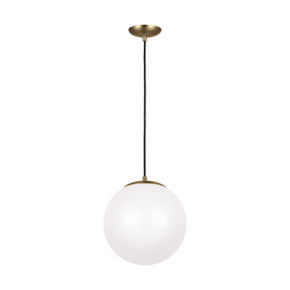 Pendants Glass Down by Visual Comfort Studio ( 454 | 602293S-848 Leo - Hanging Globe ) 