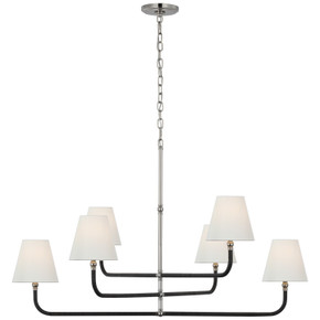 Large Chandeliers Geometric/Linear by Visual Comfort Signature ( 268 | CHC 5083PN/BRT-L Basden ) 