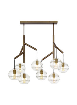 Linear/Island 4 Light + by Visual Comfort Modern ( 182 | 700SDNMPL2CR-LED927 Sedona ) 