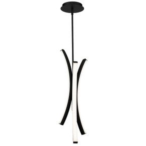 Pendants Ring/Halo by W.A.C. Lighting ( 34 | PD-29425-30-BK Tusk ) 