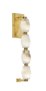 Sconces Quad plus by Visual Comfort Modern ( 182 | SLWS54627ALBHAB Collier ) 