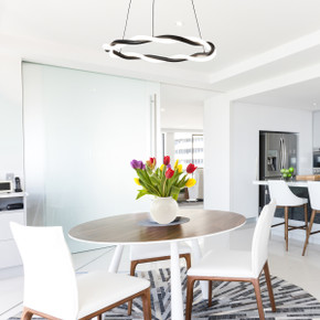 Pendants Ring/Halo by W.A.C. Lighting ( 34 | PD-31228-BK Escapade ) 