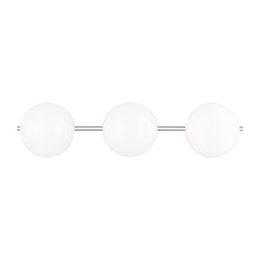 Bathroom Fixtures Three Lights by Visual Comfort Studio ( 454 | EV1013CH Lune ) 