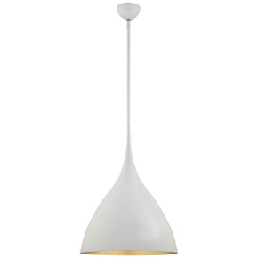 Pendants Metal Shade by Visual Comfort Signature ( 268 | ARN 5351PW Agnes ) 
