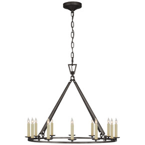Mid. Chandeliers Candle by Visual Comfort Signature ( 268 | CHC 5172AI Darlana Ring ) 