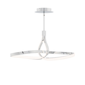 Mid. Chandeliers Ring/Halo by W.A.C. Lighting ( 34 | PD-35433-CH Mobius ) 