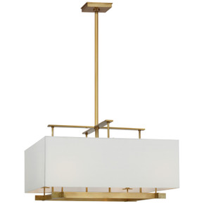 Pendants Drum Shade by Visual Comfort Signature ( 268 | RB 5155AB-L Jase ) 