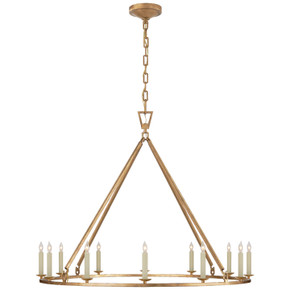 Large Chandeliers Candle by Visual Comfort Signature ( 268 | CHC 5174GI Darlana Ring ) 