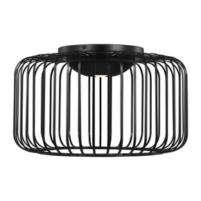 Flush Mounts Cage Style by Visual Comfort Modern ( 182 | 700FMKAI15B-LED930 Kai ) 
