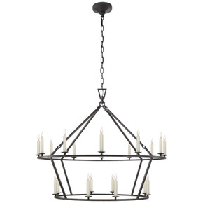 Large Chandeliers Candle by Visual Comfort Signature ( 268 | CHC 5179AI Darlana Ring ) 