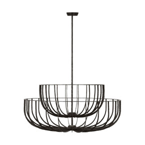 Large Chandeliers Empire/Basket by Visual Comfort Modern ( 182 | SLCH33127AI Sanchi ) 