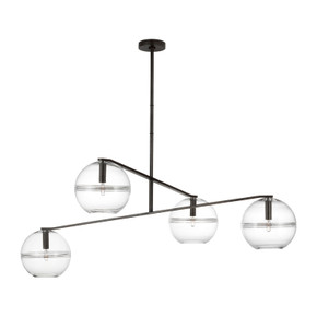 Large Chandeliers Glass Shade by Visual Comfort Modern ( 182 | SLCH355CBF-L Lowing ) 