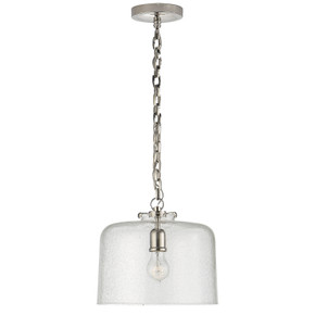 Mini Pendants Glass Down by Visual Comfort Signature ( 268 | TOB 5226PN/G5-SG Katie Dome ) 