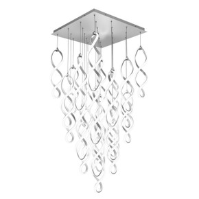 Pendants Multi-port/Cascade by W.A.C. Lighting ( 34 | PD-47825S-CH Interlace ) 