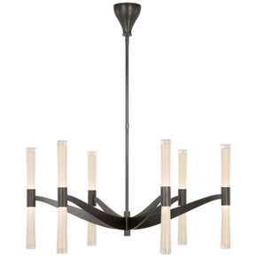 Large Chandeliers Glass Shade by Visual Comfort Signature ( 268 | ARN 5470BZ-WG Brenta ) 