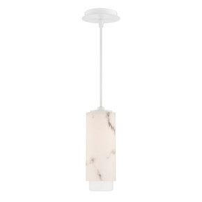 Mini Pendants Glass Down by W.A.C. Lighting ( 34 | PD-49512-27-WT Aragon ) 