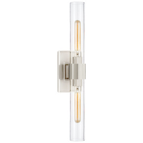 Sconces Double Glass by Visual Comfort Signature ( 268 | S 2164PN-CG Presidio ) 
