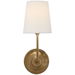 Sconces Single Candle by Visual Comfort Signature ( 268 | TOB 2007HAB-L Vendome ) 