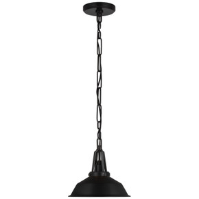 Mini Pendants Glass Down by Visual Comfort Signature ( 268 | CHC 5460BZ-BLK Layton ) 