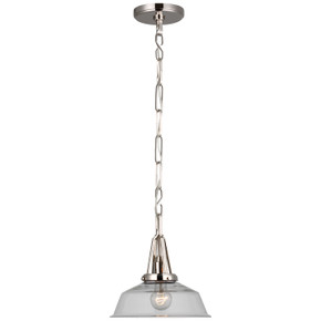 Mini Pendants Glass Down by Visual Comfort Signature ( 268 | CHC 5460PN-CG Layton ) 