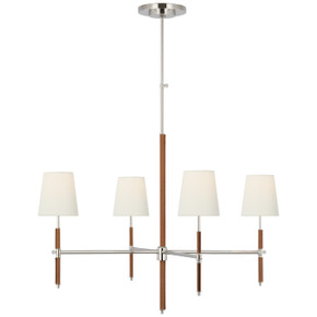 Large Chandeliers Candle by Visual Comfort Signature ( 268 | TOB 5582PN/NAT-L Bryant Wrapped ) 