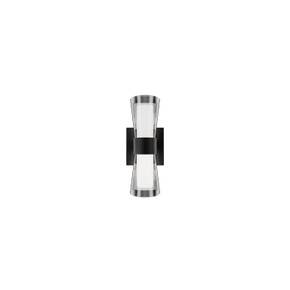 Sconces Linear/Tubular by W.A.C. Lighting ( 34 | WS-91510-30-BK Hourglass ) 
