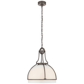 Pendants Glass Down by Visual Comfort Signature ( 268 | CHC 5482BZ-WG Gracie ) 
