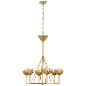 Mid. Chandeliers Metal Shade by Visual Comfort Signature ( 268 | JN 5003AB Alberto ) 