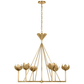 Large Chandeliers Metal Shade by Visual Comfort Signature ( 268 | JN 5008AB Alberto ) 