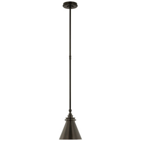 Mini Pendants Metal Shade by Visual Comfort Signature ( 268 | CHC 5525BZ Parkington ) 