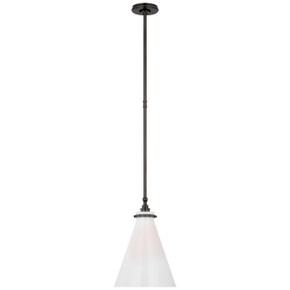 Pendants Glass Down by Visual Comfort Signature ( 268 | CHC 5530BZ-WG Parkington ) 