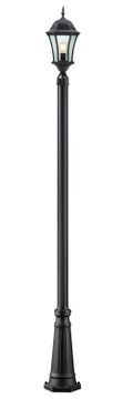 Exterior Post/Pier Head by Z-Lite ( 224 | 522PHM-519P-BK Wakefield ) 