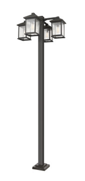 Exterior Post/Pier Head by Z-Lite ( 224 | 531-4-536P-ORB Portland ) 