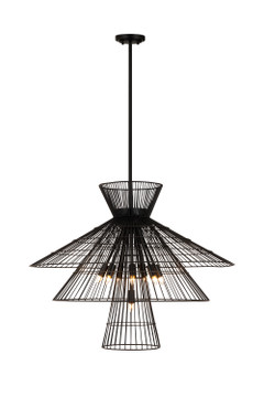 Mid. Chandeliers Candle by Z-Lite ( 224 | 6015-8MB Alito ) 