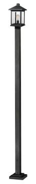 Exterior Post/Pier Head by Z-Lite ( 224 | 531PHBS-536P-BK Portland ) 