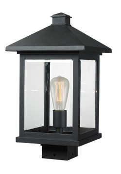 Exterior Post/Pier Head by Z-Lite ( 224 | 531PHBS-BK Portland ) 