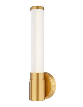 Sconces Single Glass by Z-Lite ( 224 | 1020-1S-MGLD-LED Warwick ) 