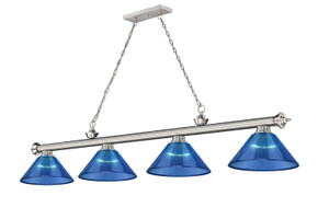 Linear/Island 4 Light + by Z-Lite ( 224 | 2306-4BN-ARDB Cordon ) 