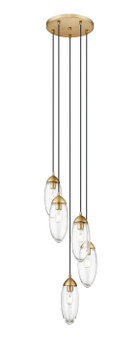 Mini Chandeliers Multi-Port/Cascade by Z-Lite ( 224 | 651P-5R-RB Arden ) 