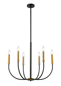 Mid. Chandeliers Candle by Z-Lite ( 224 | 479-6MB-OBR Haylie ) 