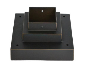 Exterior Pier Mounts by Z-Lite ( 224 | SQPM-ORB Pier Mounts ) 