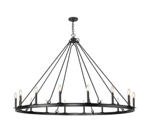 Large Chandeliers Candle by Z-Lite ( 224 | 482R-16MB Barclay ) 