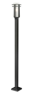 Exterior Post/Pier Head by Z-Lite ( 224 | 549PHB-536P-BK Abbey ) 