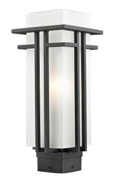 Exterior Post/Pier Head by Z-Lite ( 224 | 549PHM-BK Abbey ) 