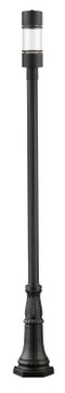 Exterior Post/Pier Head by Z-Lite ( 224 | 553PHB-518P-BK-LED Luminata ) 