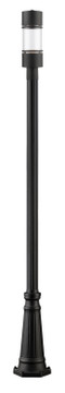 Exterior Post/Pier Head by Z-Lite ( 224 | 553PHB-519P-BK-LED Luminata ) 